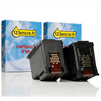 Canon PG-540L / CL-541XL multipack haute capacité (marque 123 encre) - noir et couleur