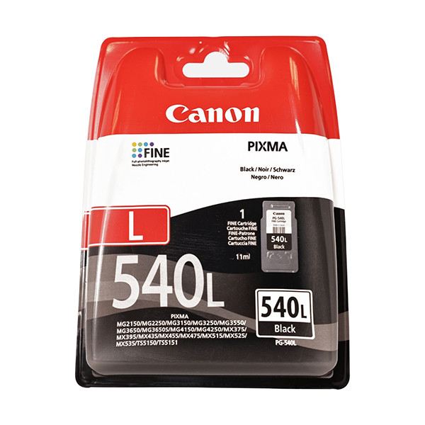 Canon PG-540L cartouche d'encre (d'origine) - noir 018716 - 1