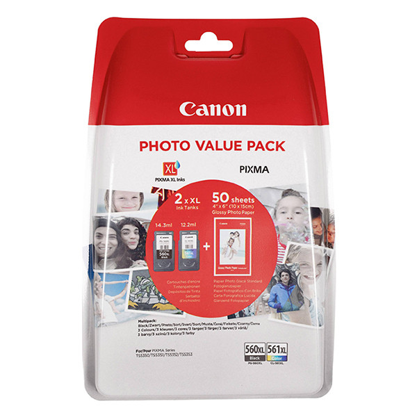 Canon PG-560XL / CL-561XL multipack (d'origine) 651008 - 1