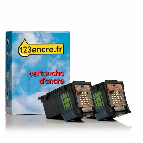 Canon PG-575XL / CL-576XL multipack (marque 123encre) - noir et couleur 130730 - 1