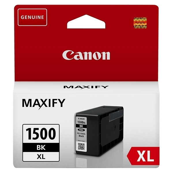 Canon PGI-1500XL BK cartouche d'encre noire haute capacité (d'origine) 018522 - 1
