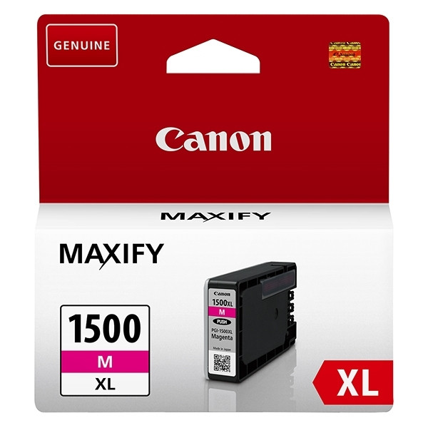 Canon PGI-1500XL M cartouche d'encre magenta haute capacité (d'origine) 018526 - 1
