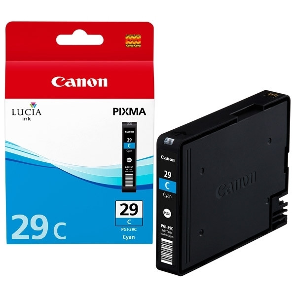 Canon PGI-29C cartouche d'encre (d'origine) - cyan 018718 - 1