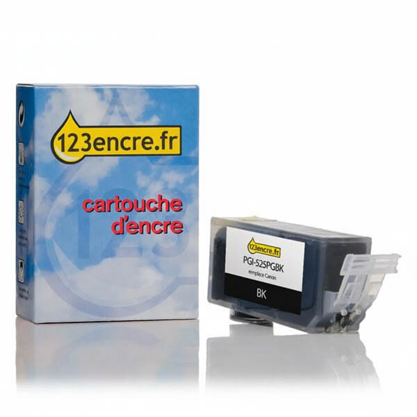 Canon PGI-525PGBK cartouche d'encre (comestible) - noir 199031 - 1