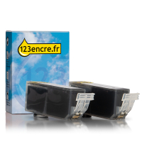 Canon PGI-525PGBK cartouches d'encre duopack (marque 123encre) - noir 132103