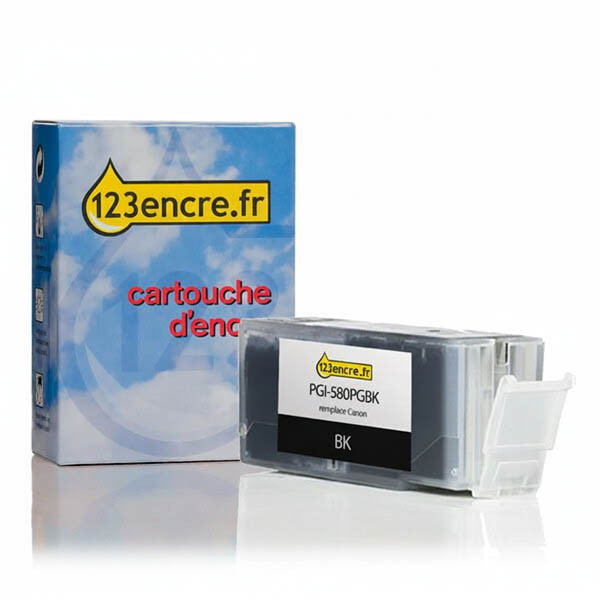 PGI-580PGBK cartouche d'encre (comestible) - noir pigmenté 199025 - 1