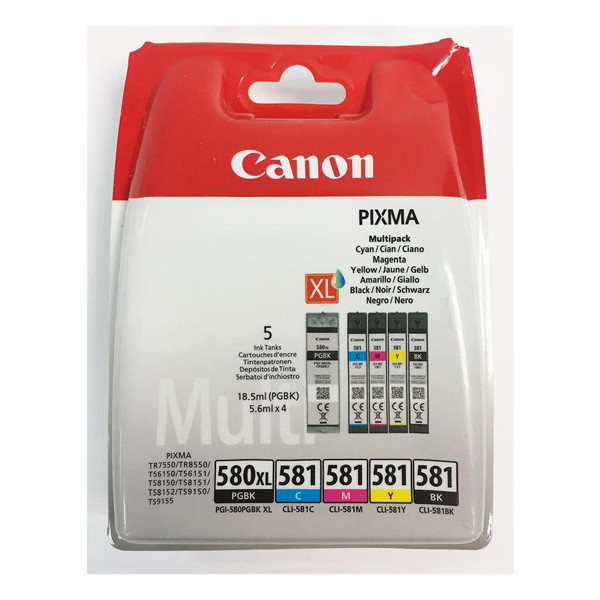 Canon PGI-580XL / CLI-581 multipack (d'origine) 010186 - 1