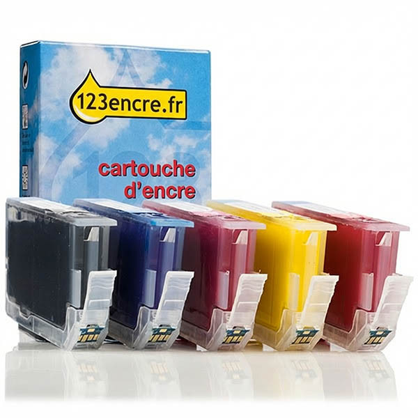 Canon PGI-72 multipack MBK/C/M/Y/R (marque 123encre) 018847 - 1