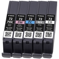 Canon PGI-72 multipack PBK/PM/PC/GY/CO (d'origine) 018848