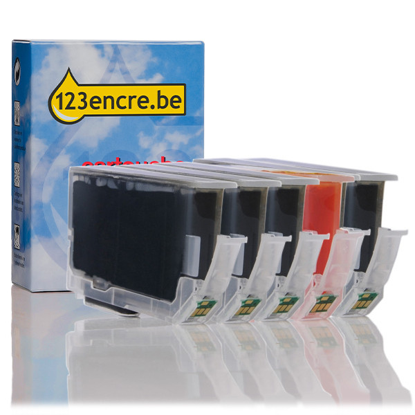 Canon PGI-9 multipack PBK/C/M/Y/GY (marque 123encre) 132088 - 1