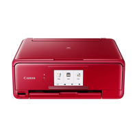 Canon PIXMA TS8152 imprimante à jet d'encre multifonction A4 avec wifi rouge (3 en 1) 818985