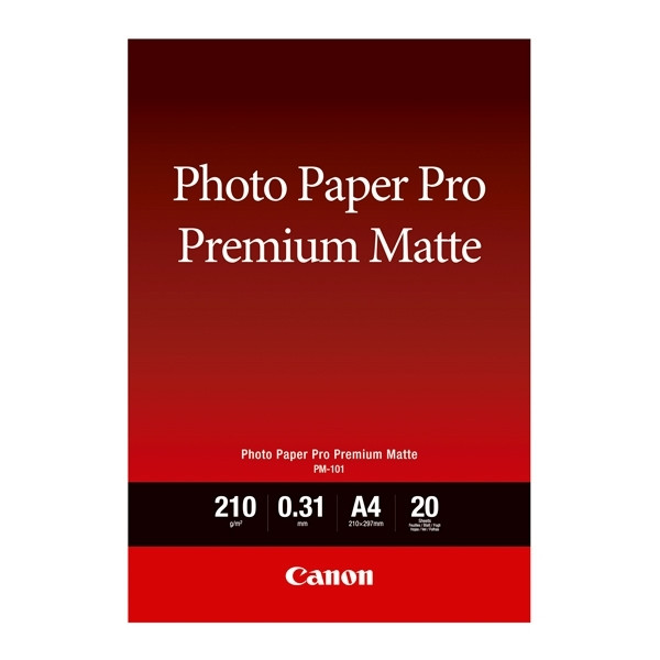 Canon PM-101 Premium papier mat 210 g/m² A4 (20 feuilles) 154014 - 1