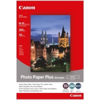Canon SG-201 Plus papier photo semi-brillant 260 g/m² 10 x 15 cm (50 feuilles) 154006