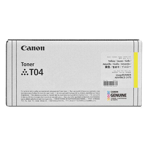 Canon T04 toner (d'origine) - jaune 017524 - 1