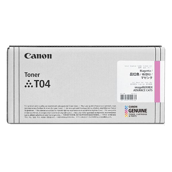 Canon T04 toner (d'origine) - magenta 017522 - 1