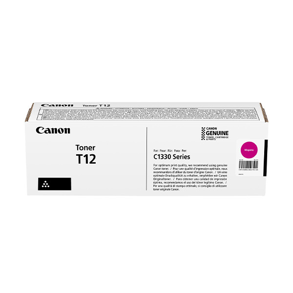 Canon T12 toner (d'origine) - magenta 095010 - 1