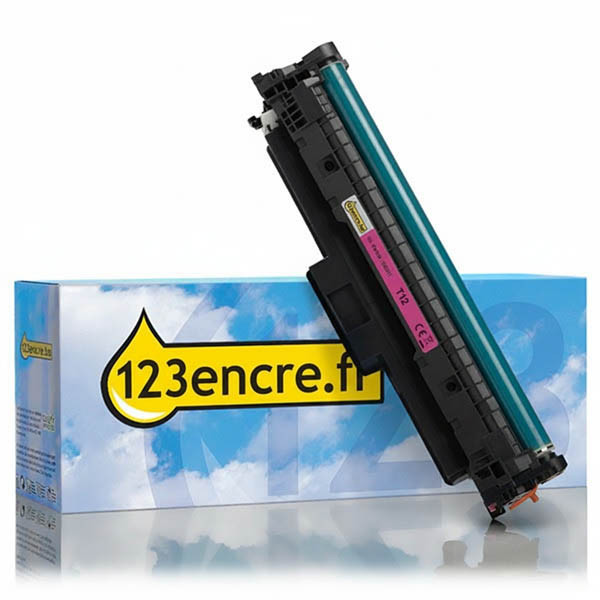 Canon T12 toner (marque 123encre) - magenta 095011 - 1