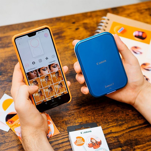Canon Zoemini 2 imprimante photo mobile - bleu marine 819232 - 4