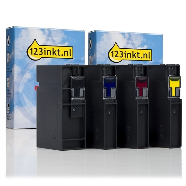 Canon offre : 1 x série PGI-1500 noir + 3 couleurs (marque 123encre) 120895 - 1