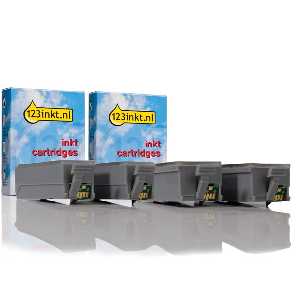 Canon offre : 2 x PGI-35 + 2 x CLI-36 avec puce (2 en noir + 2 couleurs) (marque 123encre) 127122 - 1