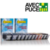 Canon offre : 2 x PGI-520PGBK + 2 x CLI-521BK/C/M/Y/GY avec puce (2 en noir + 4 couleurs) (marque 123encre) 120854