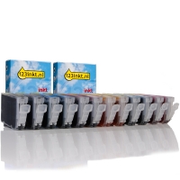 Canon offre : 2 x série BCI-6 (BCI-6BK noir + 5 couleurs) (marque 123encre)