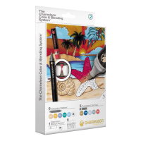 Chameleon Color & Blending System ensemble n° 2 de marqueurs peinture (6 marqueurs avec 5 color tops) 400900