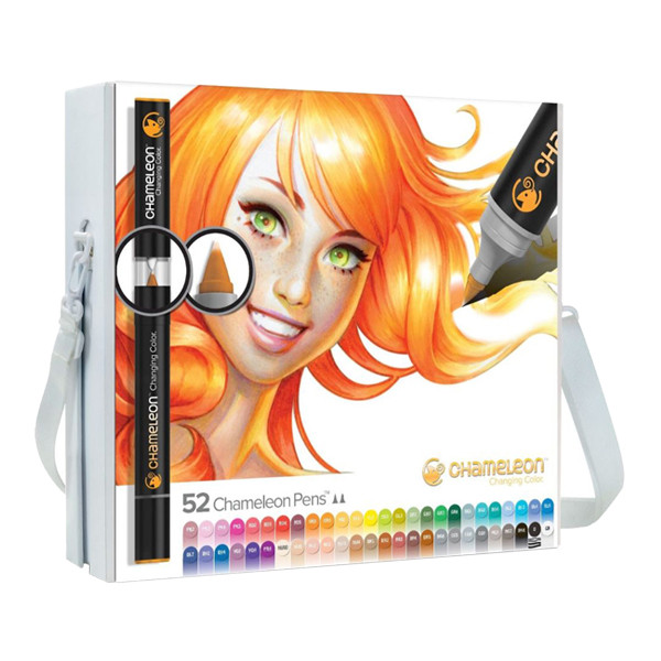 Chameleon Colour & Blending System ensemble Super de marqueurs peinture (52 marqueurs avec 52 color tops) 400911 - 1