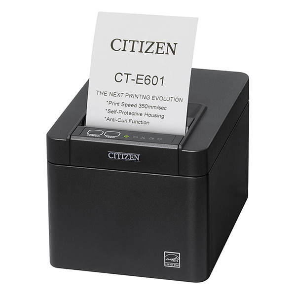 Citizen CT-E601 imprimante de reçus avec Bluetooth - noir 837209 - 1