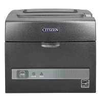 Citizen CT-S310II imprimante de reçus avec Ethernet - noir 837200