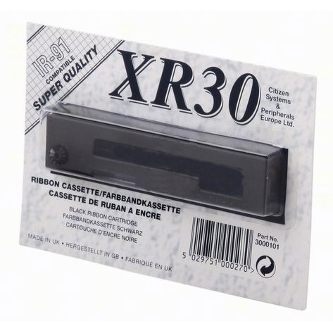 Citizen IR-91B (3000101) ruban encreur (d'origine) - noir 066006 - 1