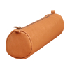 Clairefontaine Age grande trousse ronde en cuir - marron clair 250459 - 1