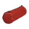 Clairefontaine Age grande trousse ronde en cuir - rouge 250461 - 1