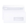 Clairefontaine Calligraphe enveloppe 110 x 220 mm - EA5/6 fenêtre à droite, autocollante (50 pièces) - blanc 404632 - 1