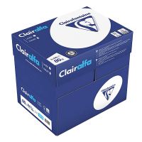 Clairefontaine Clairalfa papier 1 boîte de 2500 feuilles A4 - 80 g/m² 250398