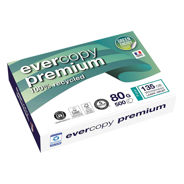 Clairefontaine Evercopy Premium 1 ramette de 500 feuilles A4 - 80 g/m² 250380 - 1