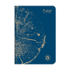 Clairefontaine Forever Premium carnet de notes A5 ligné 48 feuilles - bleu cobalt 250450 - 1