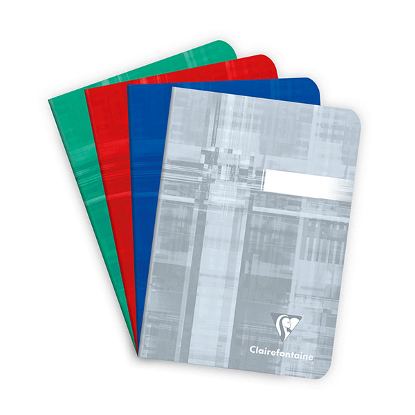 Clairefontaine Metric carnet de notes A6 ligné 48 feuilles 10 pièces - assorti 250443 - 1