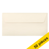 Offre : 10x Clairefontaine enveloppes de couleur EA5/6 120 g/m² (5 pièces) - ivoire 424785 - 1
