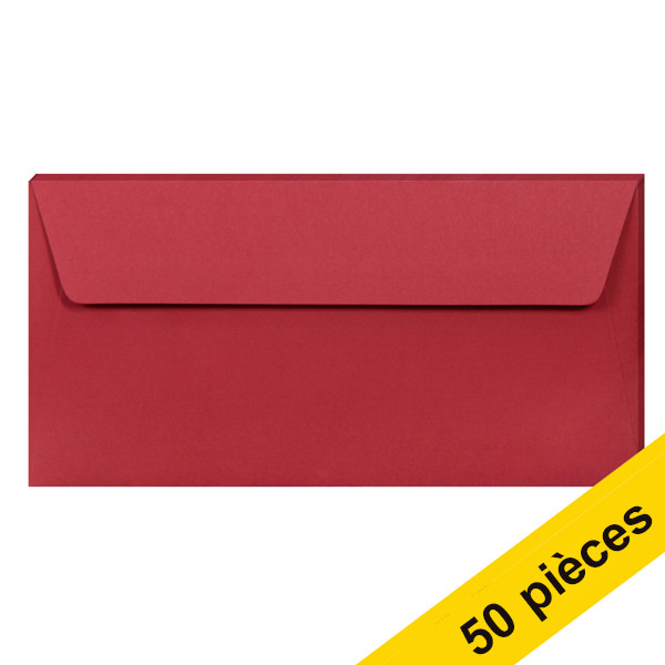 Offre : 10x Clairefontaine enveloppes de couleur EA5/6 120 g/m² (5 pièces) - lilas 424792 - 1