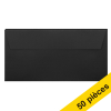 Offre : 10x Clairefontaine enveloppes de couleur EA5/6 120 g/m² (5 pièces) - noir 424793 - 1
