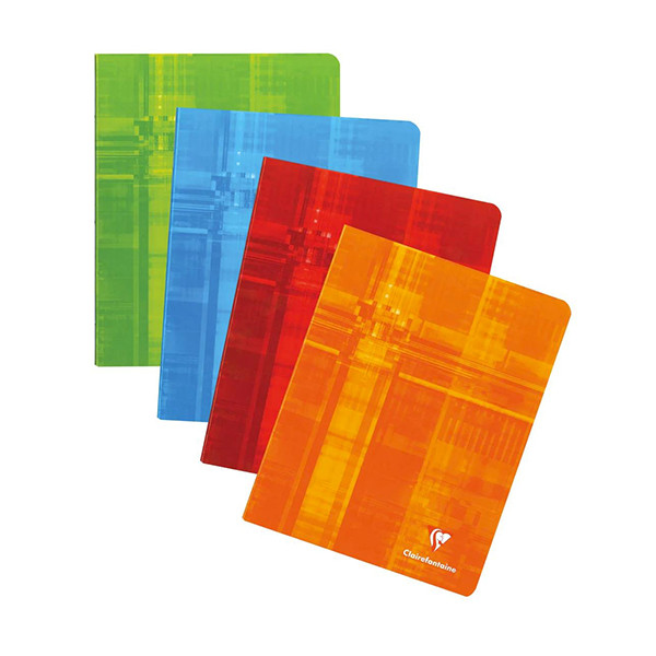 Clairefontaine cahier ligné A5+ 10 pièces 36 feuilles - assorti 250421 - 1