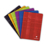 Clairefontaine cahier quadrillé A4 10 pièces 40 feuilles (4 x 8 mm, sans marge) - assorti 250429