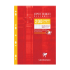 Clairefontaine copies doubles perforées A4 Seyès (grands carreaux) 90 g/m² 100 feuilles 404570 - 1