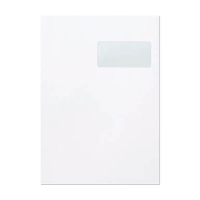 Clairefontaine enveloppe kraft 229 x 324 mm - C4 fenêtre à droite, autocollante (250 pièces) 404642