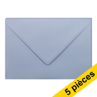Clairefontaine enveloppes de couleur C5 120 g/m² (5 pièces) - lavande 250344
