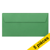 Clairefontaine enveloppes de couleur EA5/6 120 g/m² (5 pièces) - vert forêt 250318 - 1