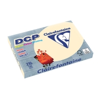 Clairefontaine gekleurd DCP papier ivoor 210 grams A4 (125 vel) 250302