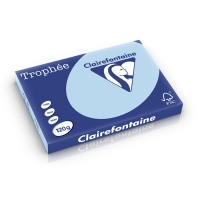 Clairefontaine papier couleur 120 g/m² A3 (250 feuilles) - bleu vif 250223