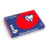 Clairefontaine papier couleur 120 g/m² A3 (250 feuilles) - rouge corail 250227 - 1